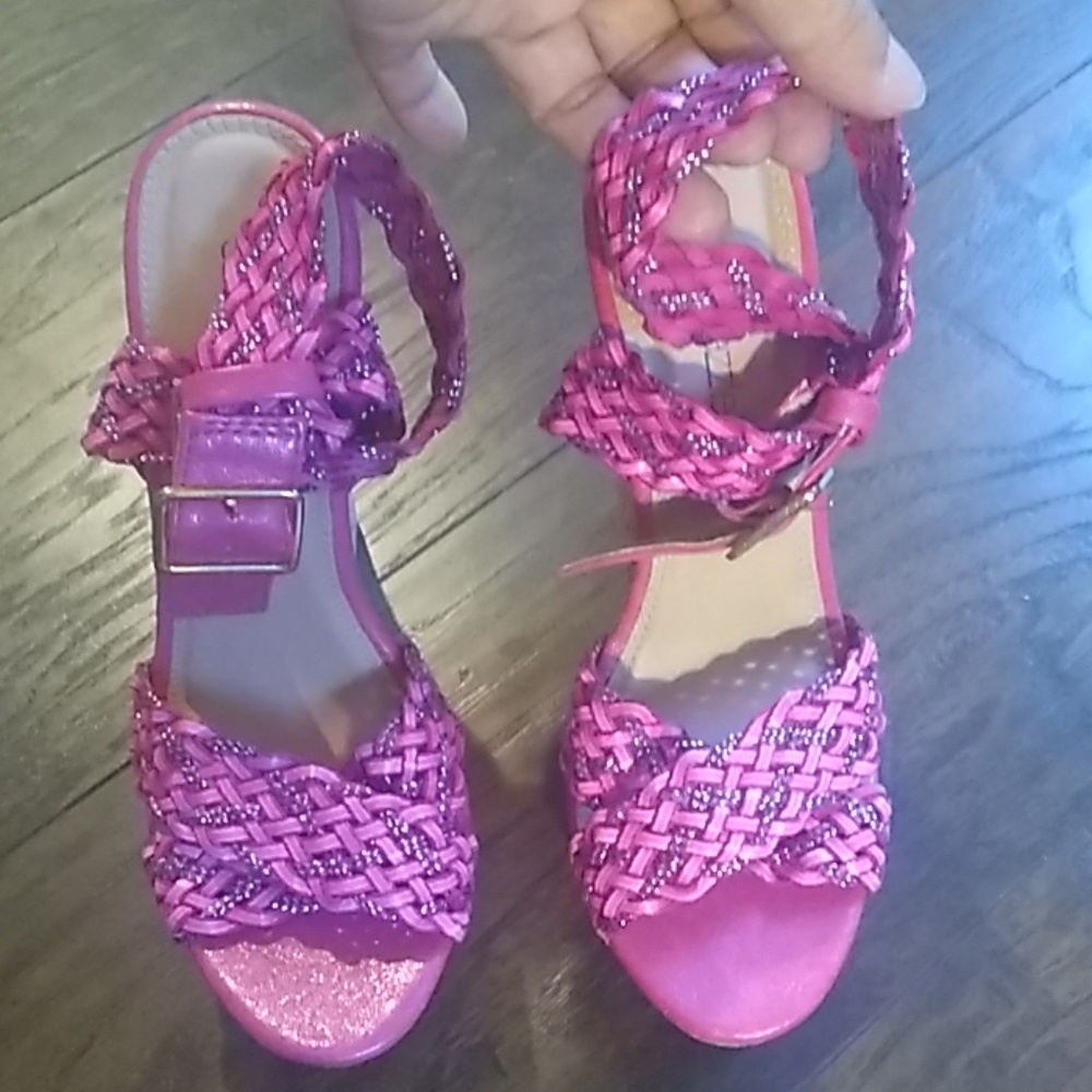 ❤️ Pink Wrap Wedge❤️3/30%Off